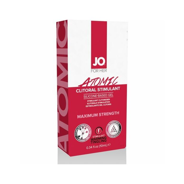 Jo gel clitoriano Atomica 10 ml intensidade