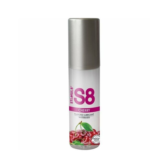 S8 lubricante sabores 50ml - cereza