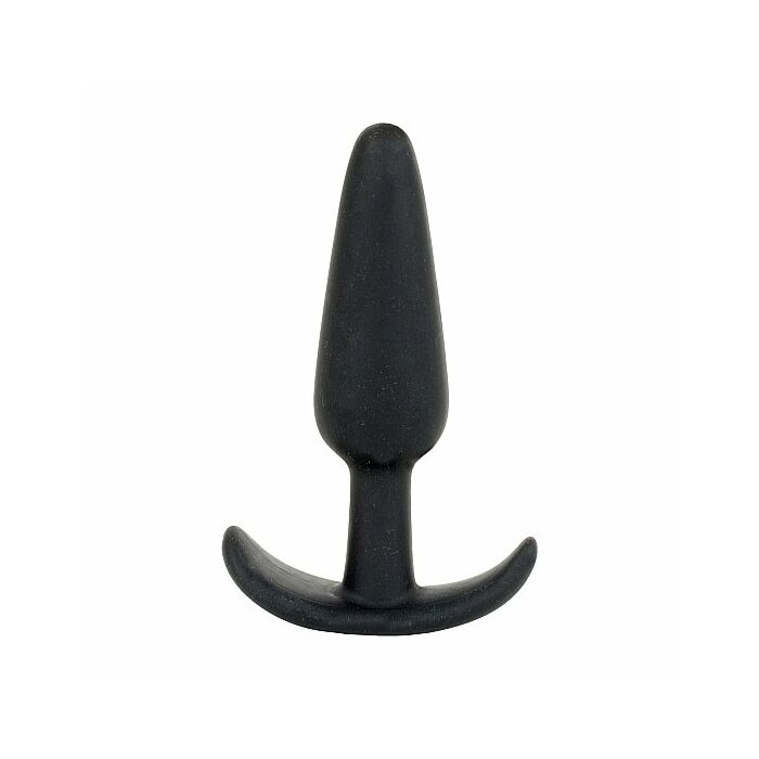 Impertinente pequeno plug preto