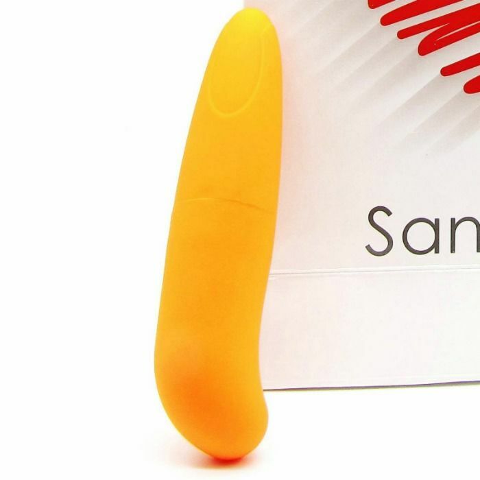 Saninex mini-vibrador emocionante mulher laranja de multi
