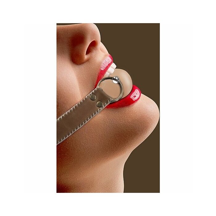 Ouch brown mordaza sin aberturas