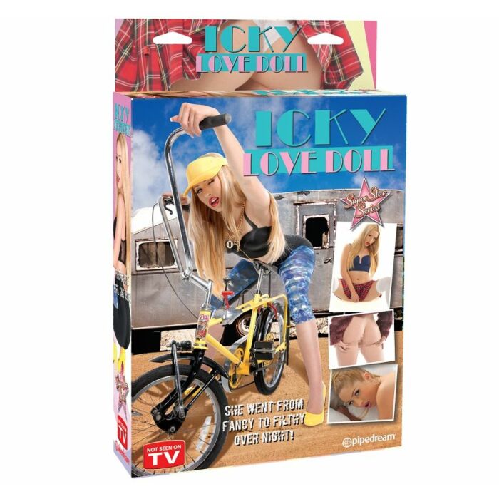 boneca inflável Icky