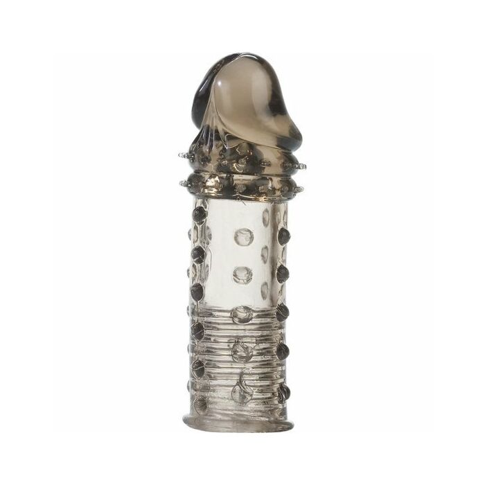 Extensão cinza silicone pénis
