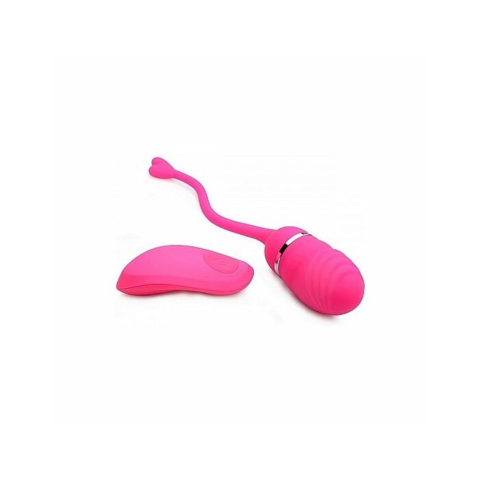 Luv-pop huevo vibrador con mando - rosa