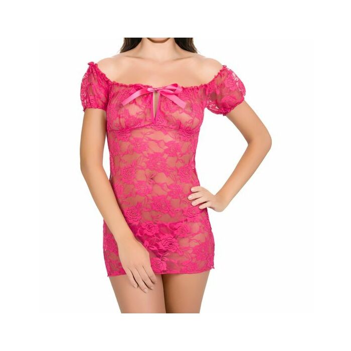 Picardías shoulder rosa