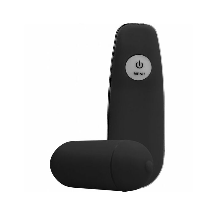 Wireless huevo vibrador - negro