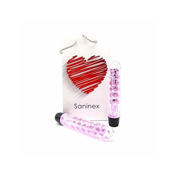 Saninex vibrador fantastic reality - metálico/rosa