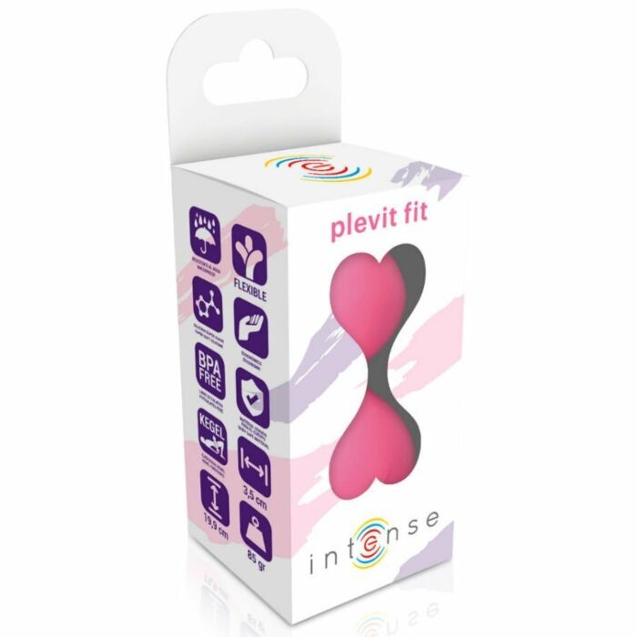 Intense plevit fit bolas silicona rosa
