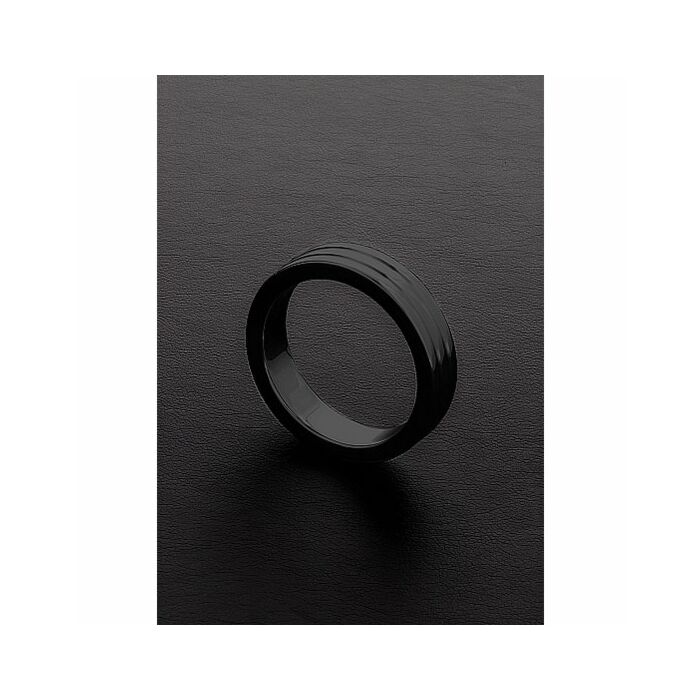 Golden black ribbed c-ring (10x45mm)