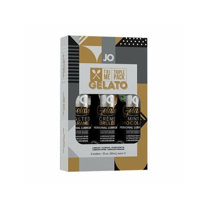 System jo - pack de 3 lubricantes gelato