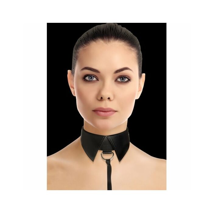Ouch collar clasico sumision esclavo negro