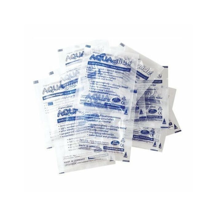 Aquaglide lubrificante uma dose única