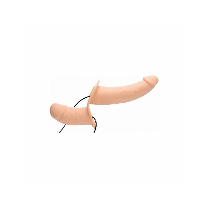 Supreme pleasure arnés con doble dildo vibrador