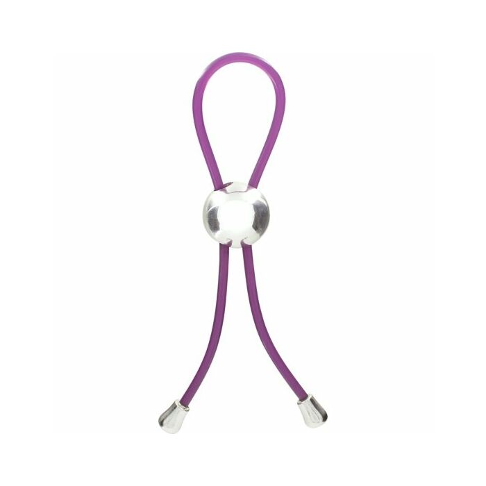 Lila pênis anel ajustável