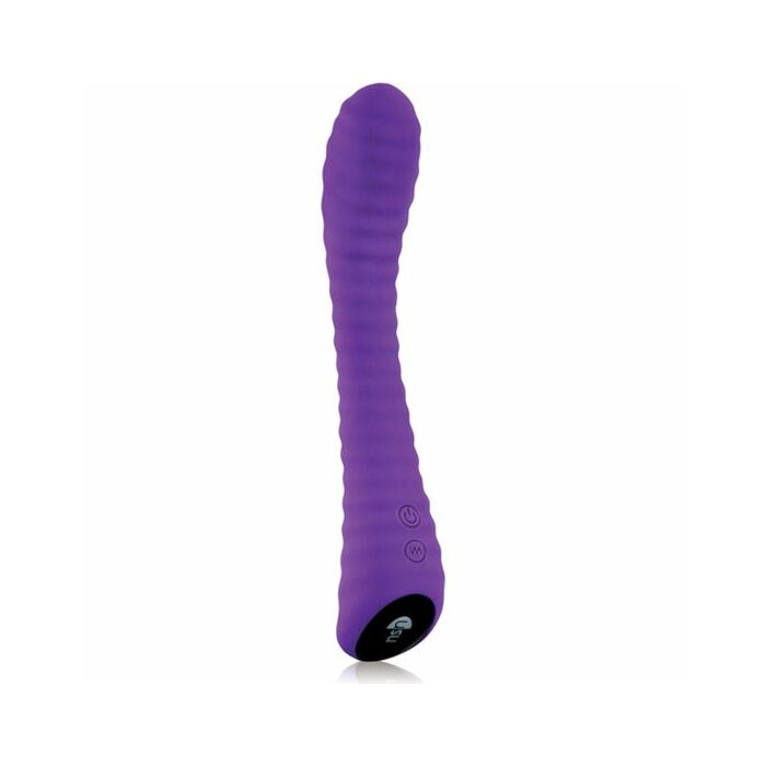 Ripple vibe - vibrador de silicona morado