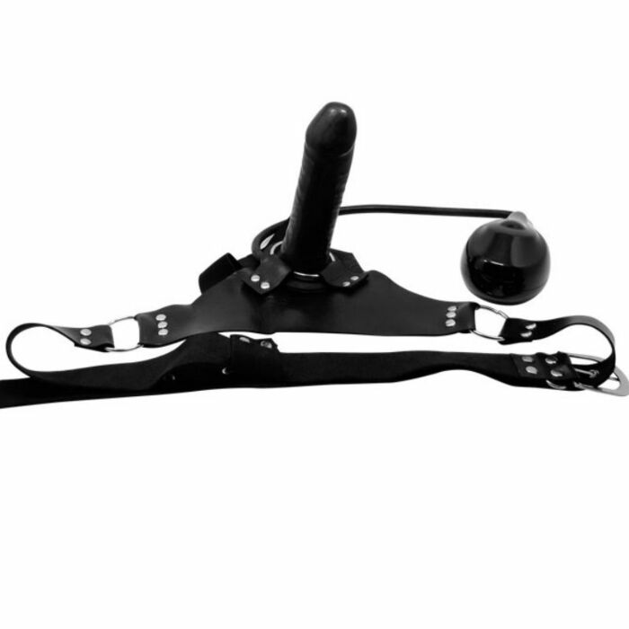 BAILE STRAP ON HINCHABLE  AUTOMATICO Y VIBRACION