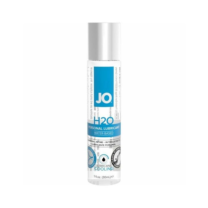 Jo h20 efeito lubrificante à base de água fria, 30 ml