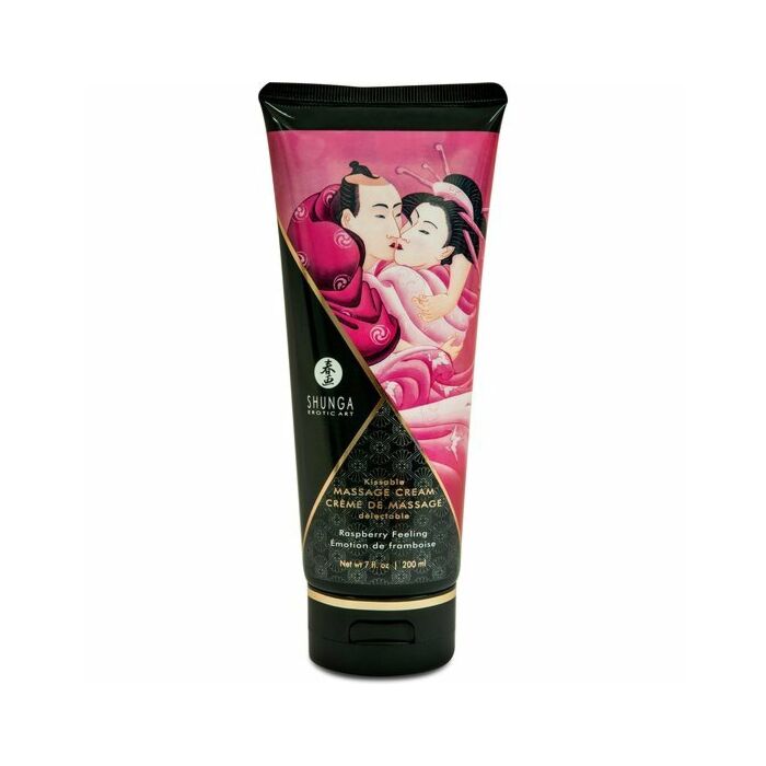Shunga crema masaje frambuesa 200ml