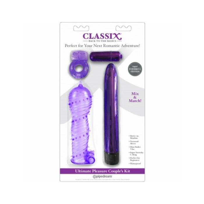 Kit Bala Roxa Texturizada