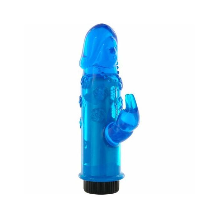 Mini rabbit vibrador azul