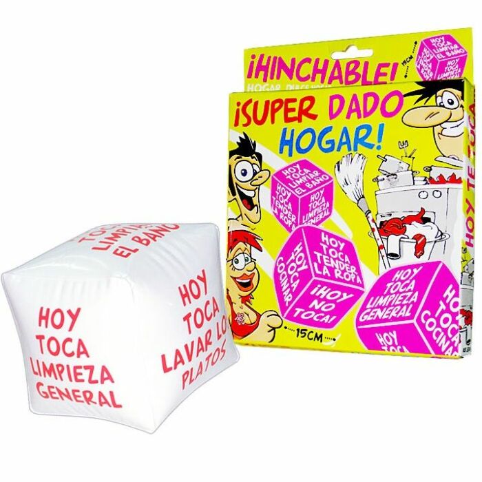 Dado hinchable hogar 15cm
