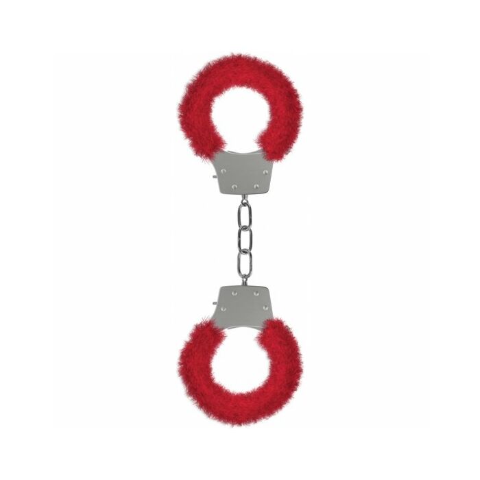 esposas prazer Ouch com veludo vermelho