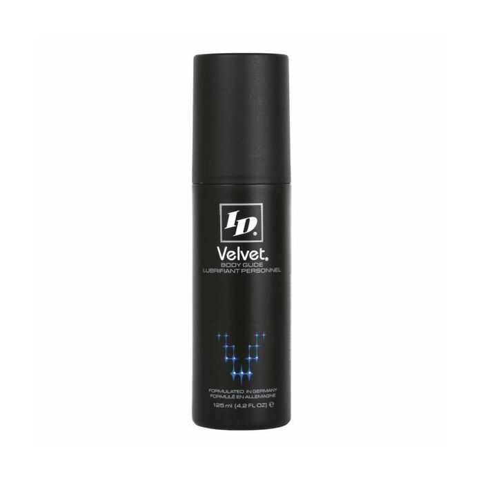 ID de veludo silicone prémio 125ml lubrificante