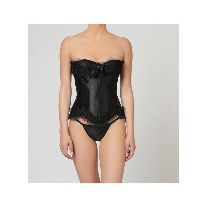 Corset brokat negro