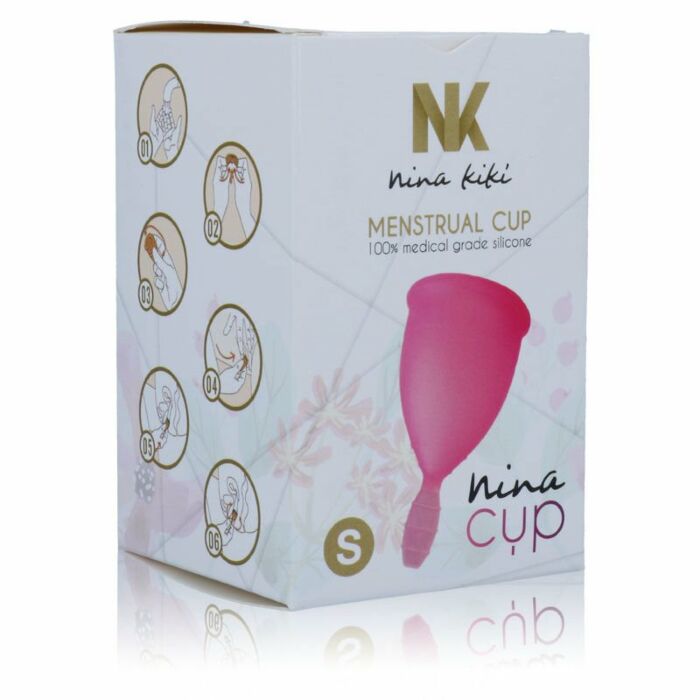Copo Menstrual Rosa Sutil