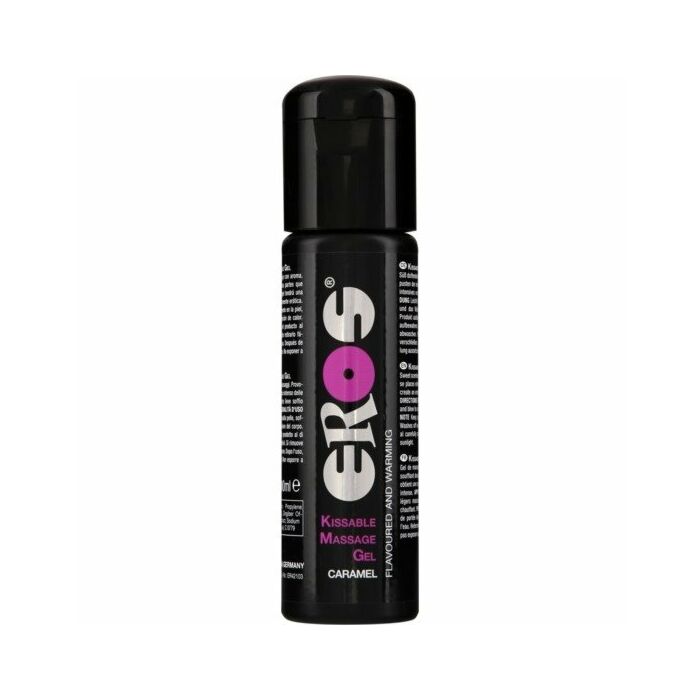 Eros massagem kissable calor de óleo efeito caramelo 100 ml