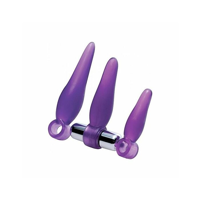 Fanny fiddlers kit 3 plugs con bala vibradora