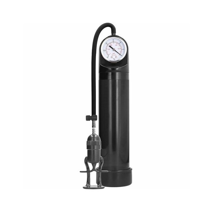 Desarrollador deluxe pump con sistema avanzado psi gauge - negro