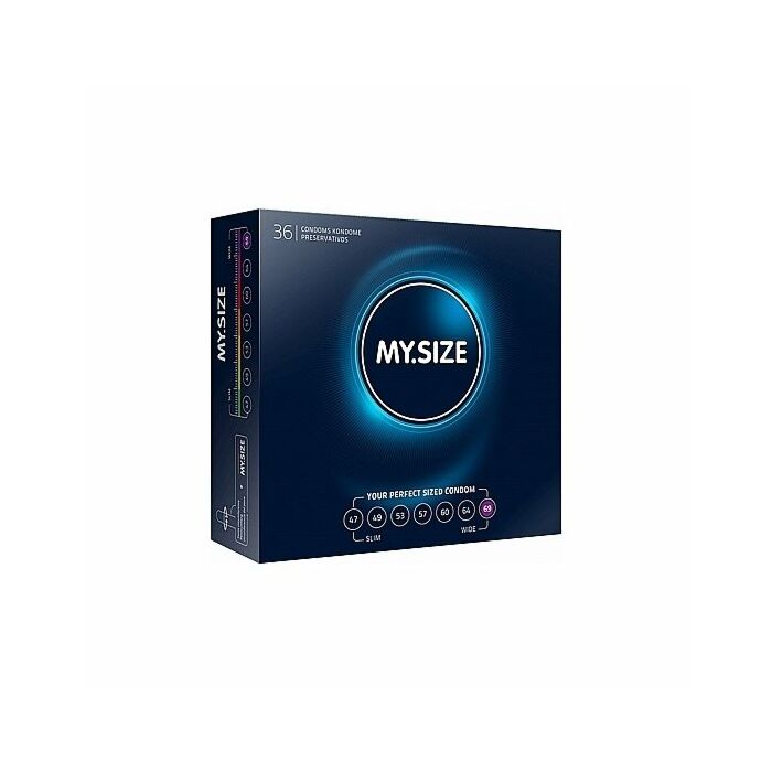 My size preservativos 69mm - 36 uds