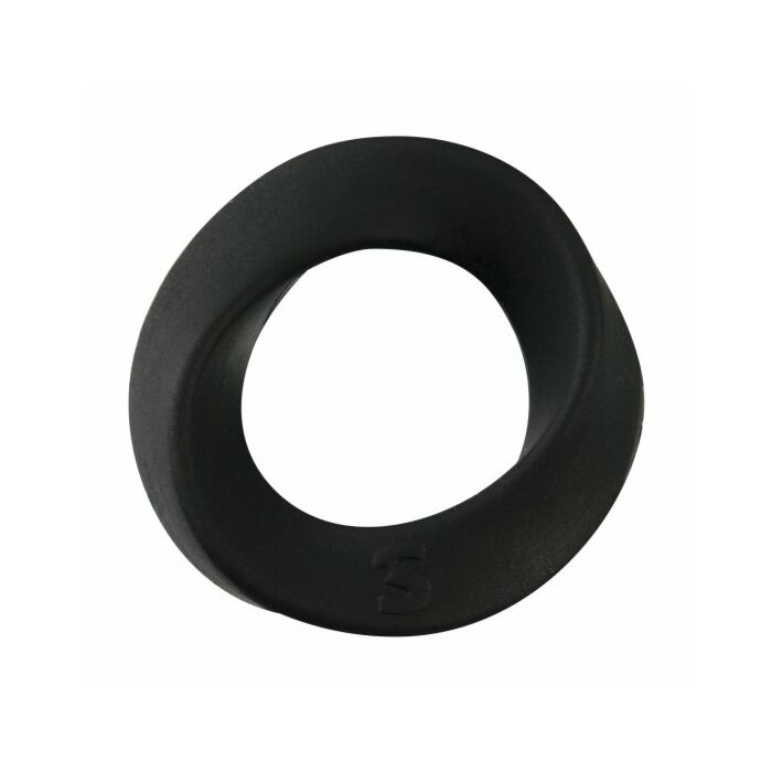 Endless anillo para el pene regular negro