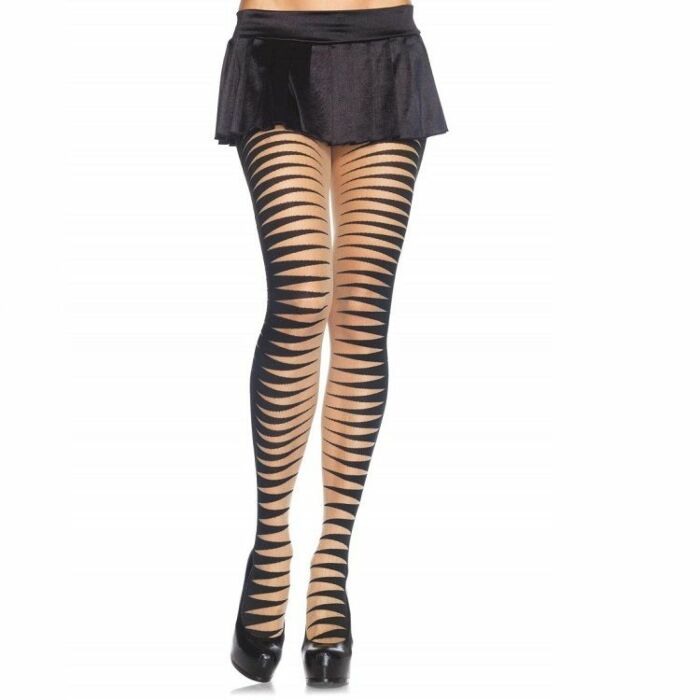 Leg Avenue calcinha circo bicolor listrado