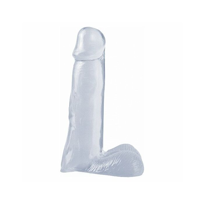 Basix Rubber Works Penis 19 cm transparente