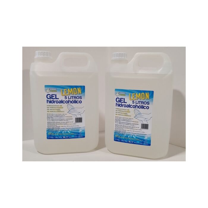 Gel hidroalcoólico de limão 5 litros