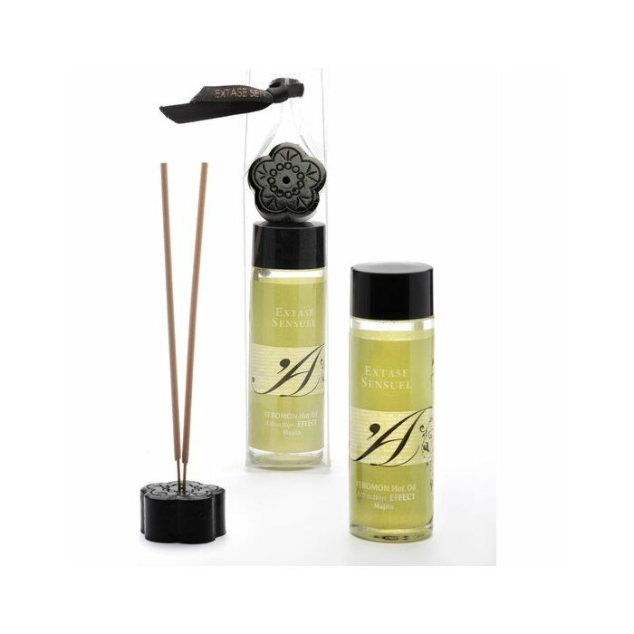 Óleo Sensual Mojito Quente com Feromonas