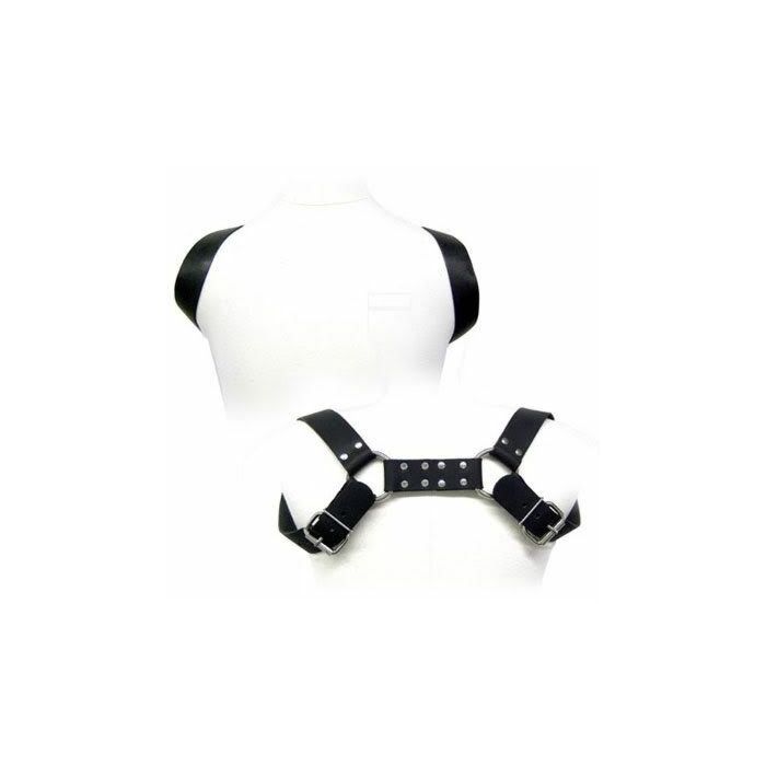 Leather body holster harness