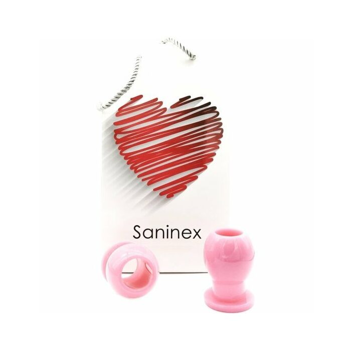 Saninex liaison - plug orgásmico tunel rosa