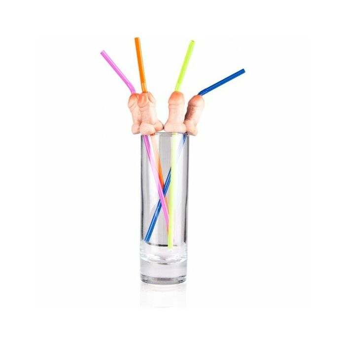 Pajitas sexys forma de pene