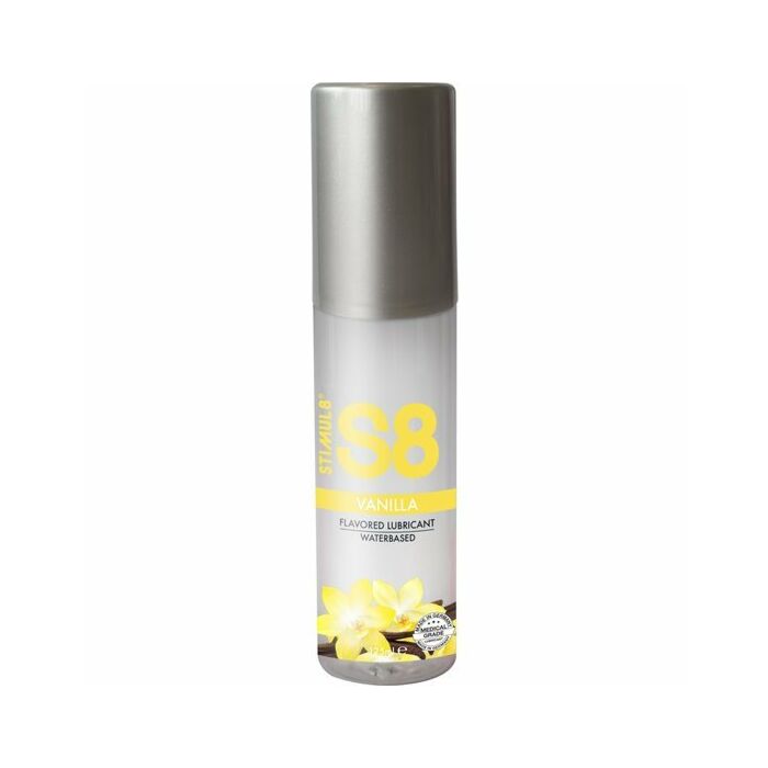 S8 lubricante sabores 125ml - vainilla