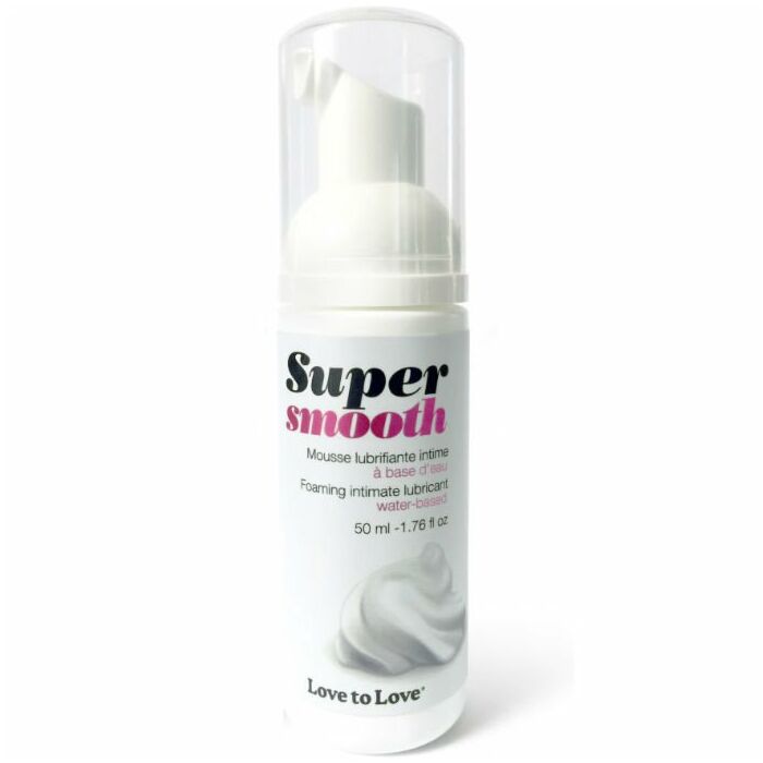 Super smooth lubricante espuma base agua 50ml