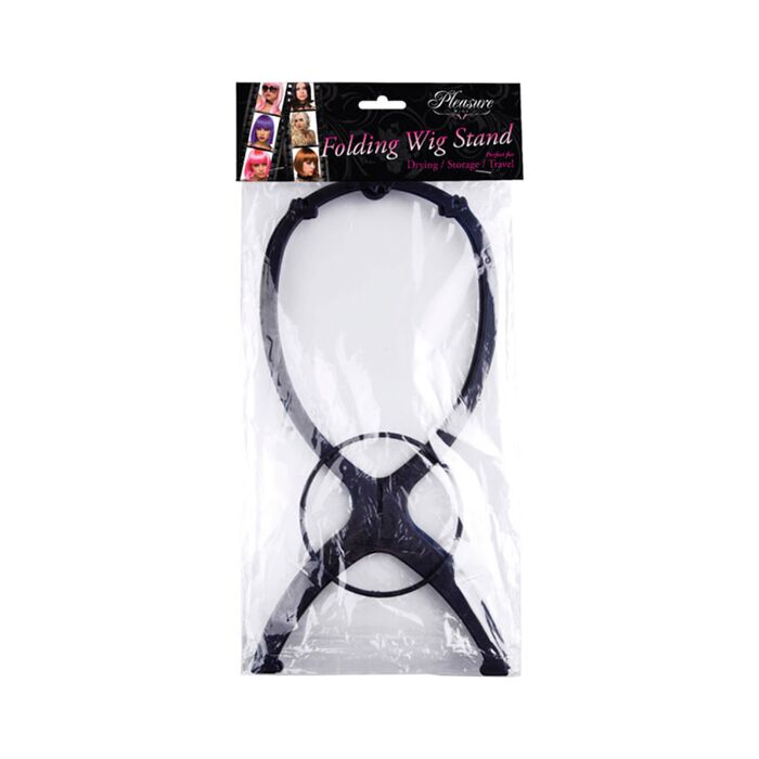 Suporte de peruca dobrável