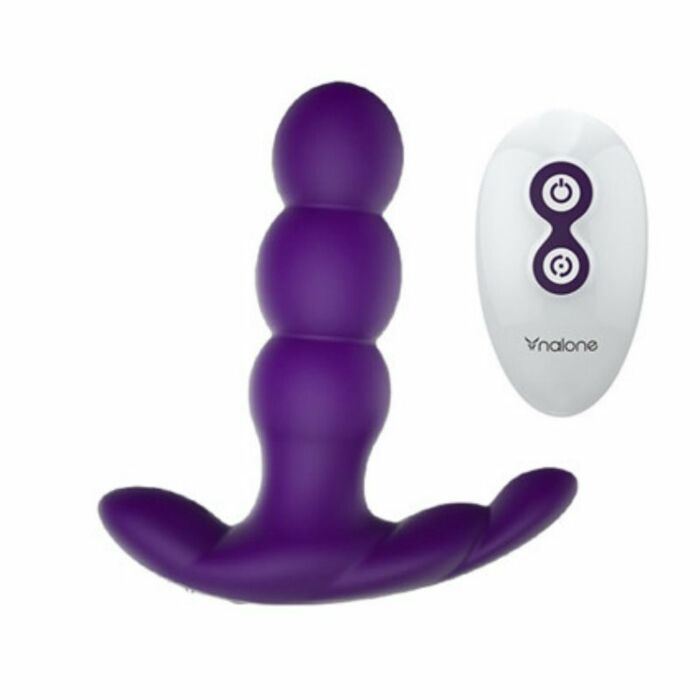 Controle de Pérola Vibrador Anal
