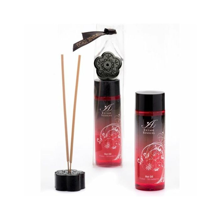 Óleo de Aquecimento Morango Extático