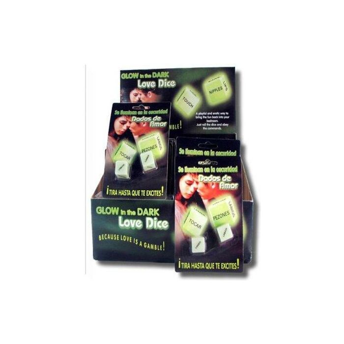 dice casal fosforescentes