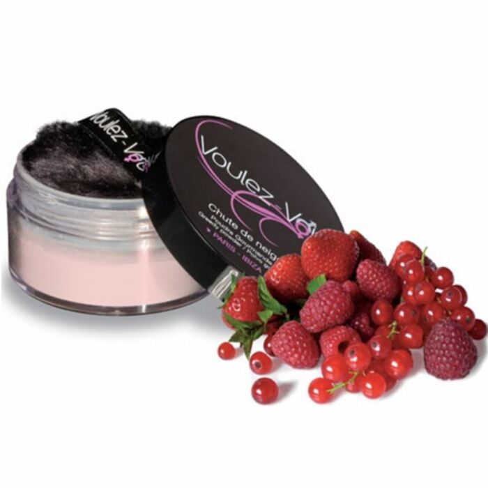 Voulez-vous polvos comestibles sabor frutos rojos