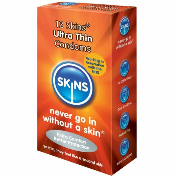 Skins preservativo ultra fino 12 uds