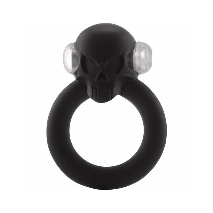 Shadow skull anillo vibrador negro